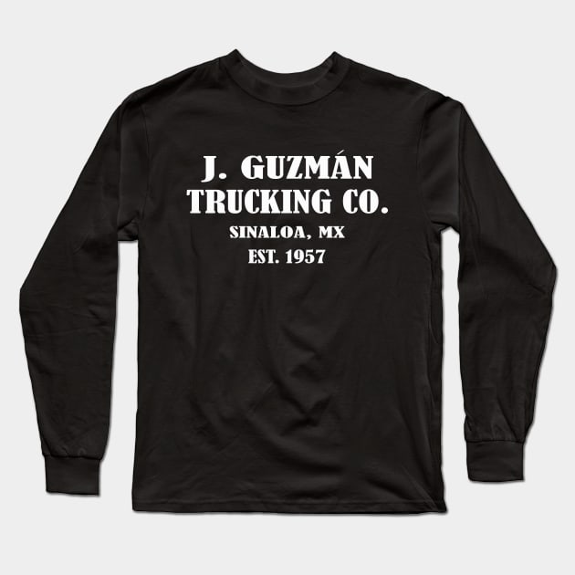 EL CHAPO GUZMAN Long Sleeve T-Shirt by Cult Classics